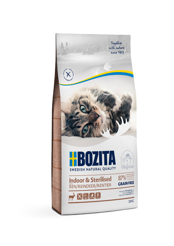 Bozita Indoor & Sterilised Grain free Reindeer