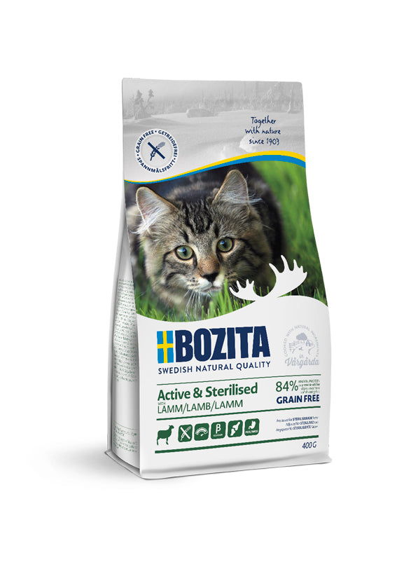 Bozita Active & Sterilized Grain Free Lamb