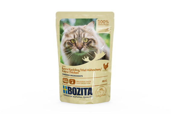 Bozita katt Extra Kyckling i sås 85g x 12