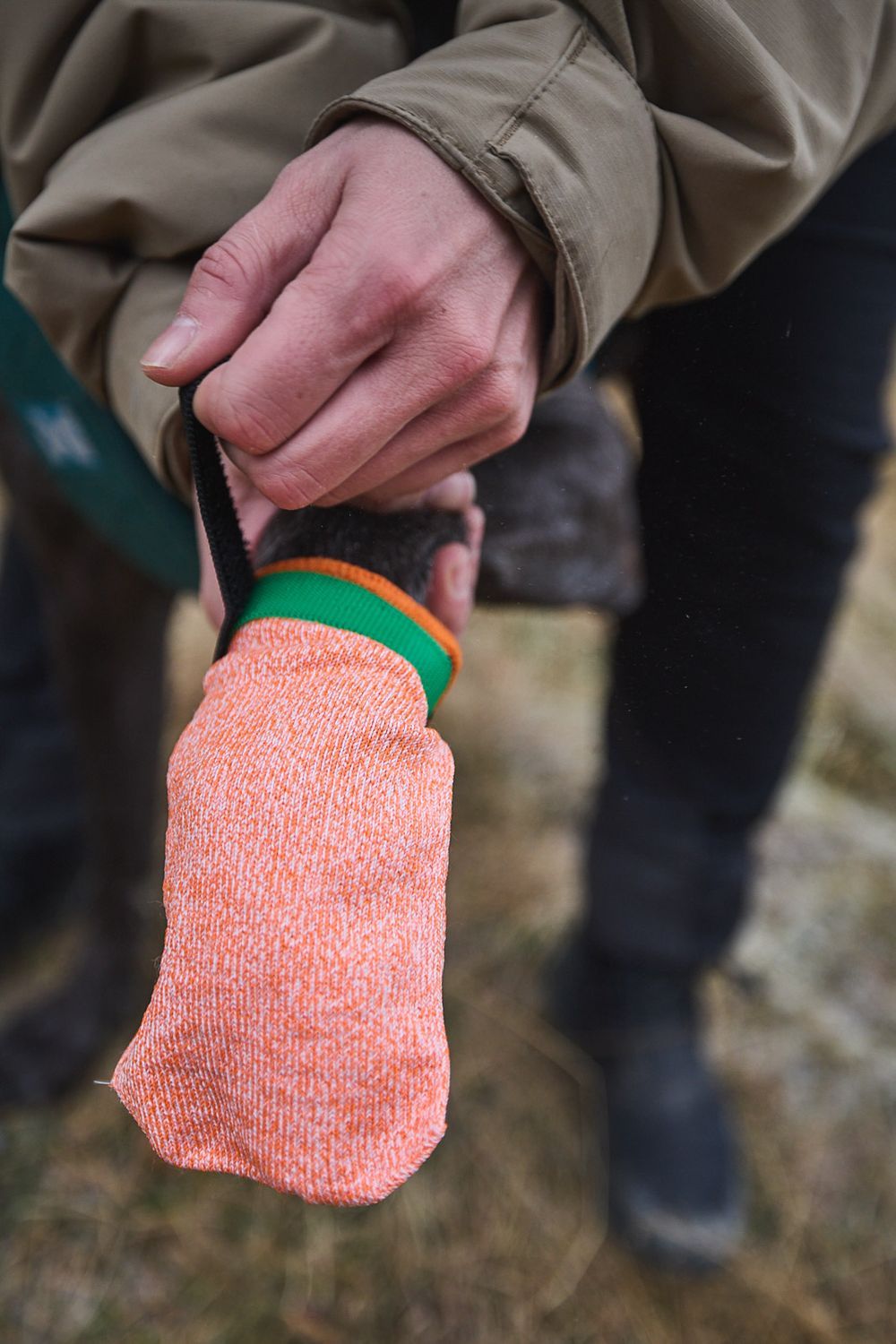 Non-stop Dogwear Protector light socks Orange