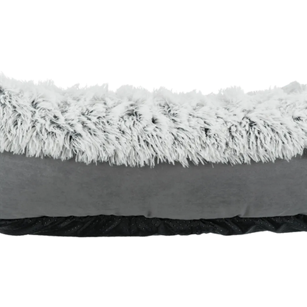 Trixie Harvey bädd, rektangulär, grå/vit-svart