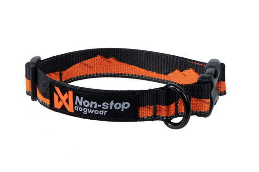 Non-stop Dogwear Trail quest collar Orange/Black