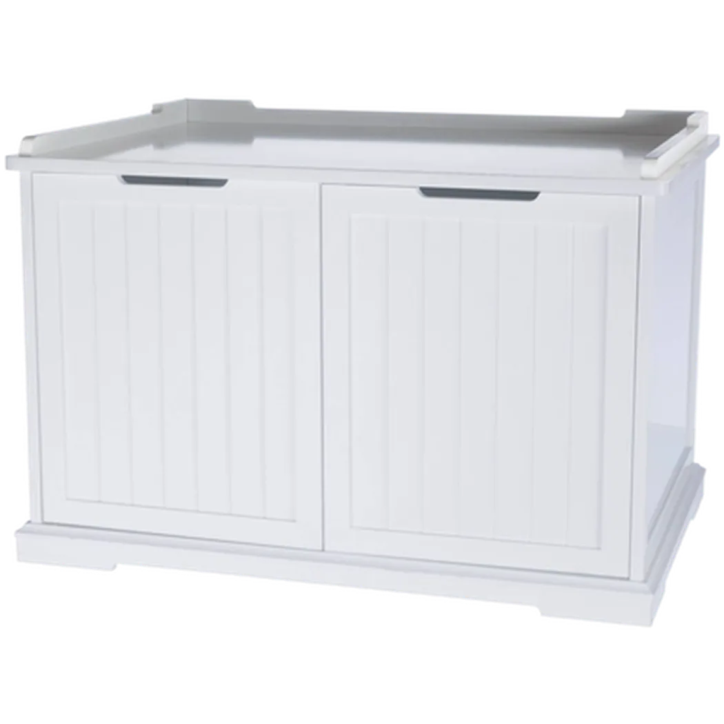 Trixie Toaletthus för kattlåda MDF 75 × 51 × 53 cm Vit